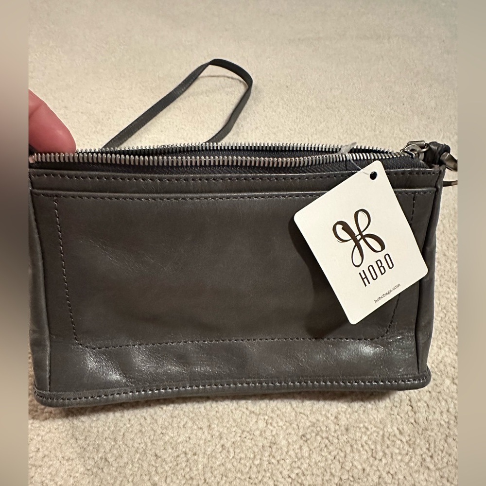 Small Gray Crossbody Purse New With Tags